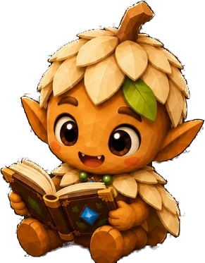 Sprout reading a book.